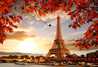Fototapeta Jeseň v Paríži 2021